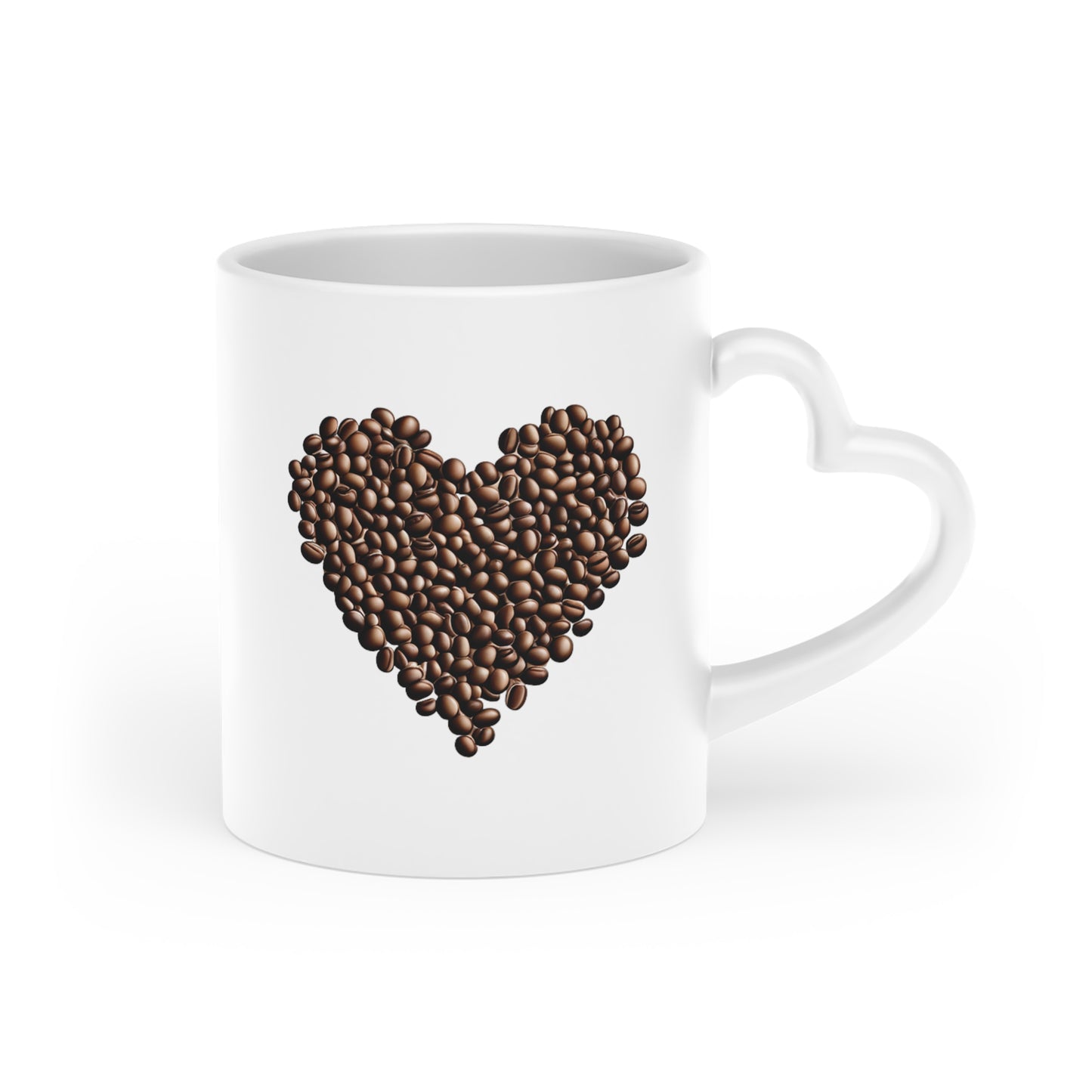 I love you more than my brew -- Heart Mug