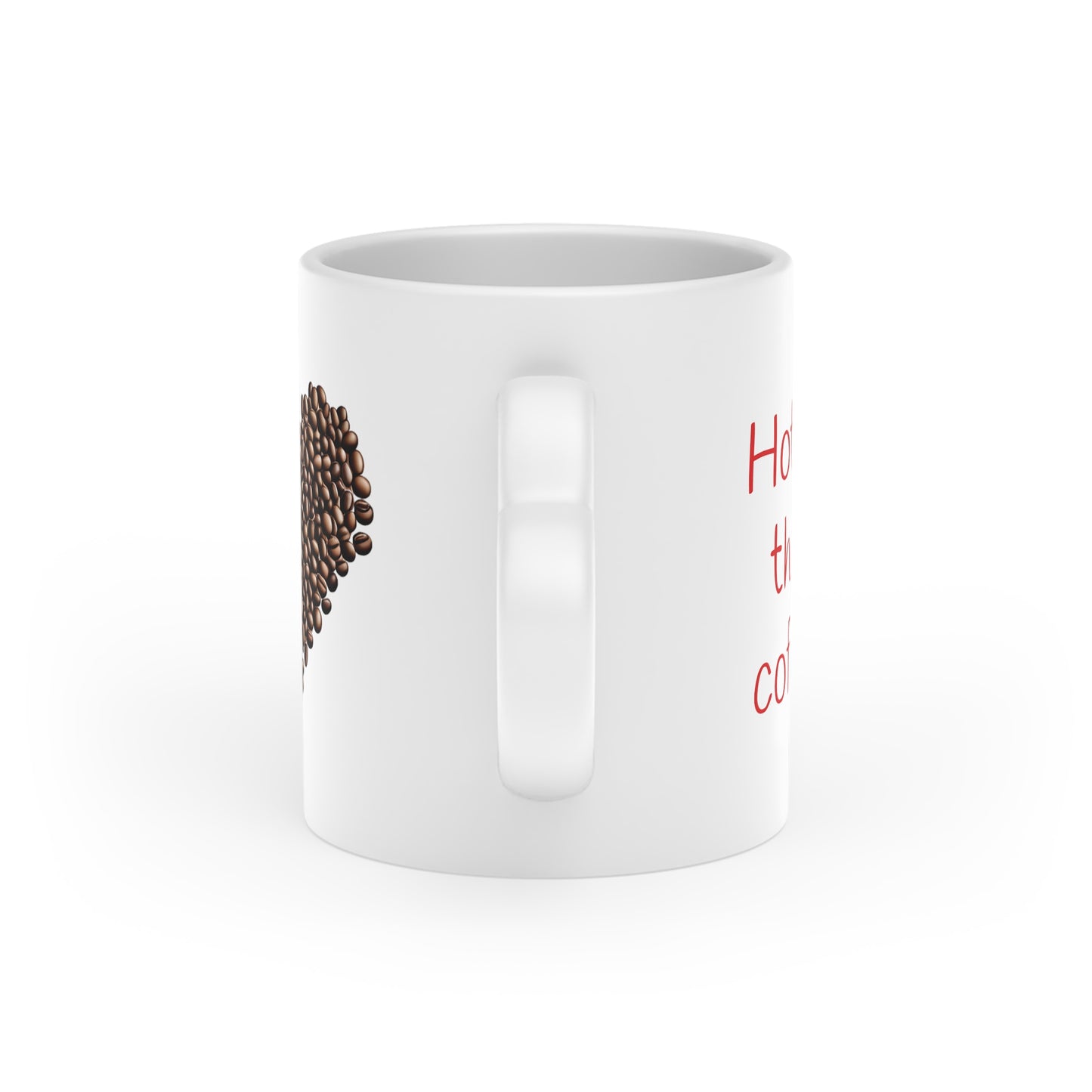 Hotter than coffee -- Heart Mug